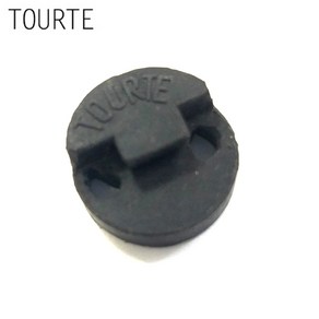 TOURTE 바이올린 약음기/뮤트 라운드형 18mm 현음악기, 1개