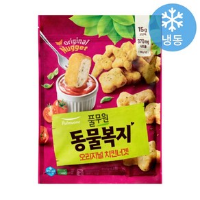 풀무원 동물복지 치킨너겟 오리지널, 1개, 550g