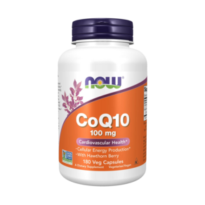 나우푸드 CoQ10 100mg 베지 캡슐 비건, 1개, 180정