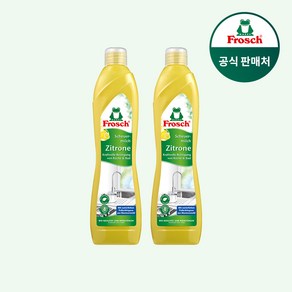 [매일 배송] 프로쉬 독일 인덕션 멀티 클리너 레몬 500ml 단품 다목적 세제, 2개
