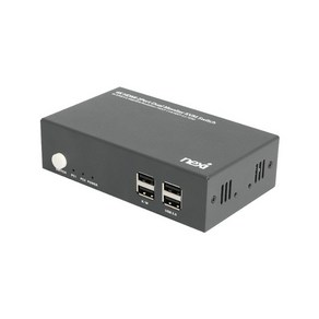 넥시 4K HDMI 2포트 듀얼모니터 KVM 스위치, NX1185 1개입, 1개