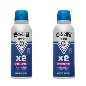 멘소래담 딥앤쿨 에어로솔 스프레이파스 150ml, 1개입, 2개