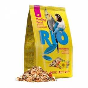 RIO 왕관 모란 코뉴어 깃털 영양 모이, 1kg, 1개