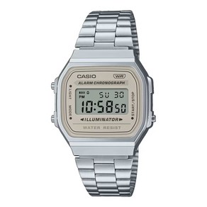 A168WA-8A 카시오 CASIO 레트로 빈티지 남여공용 디지털 패션 커플 메탈 손목시계