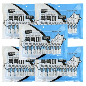 테비 쭉쭉이 묶음, 10g, 100개, 참치맛