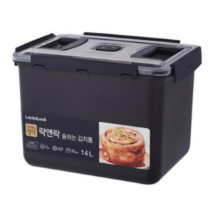 락앤락 숨쉬는 김치통 그레이, 14L, 3개