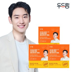 [두드림] 키즈 멀티비타민 칼슘, 3박스, 60회분