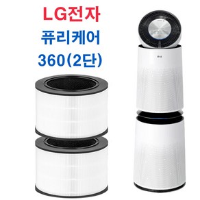 [수엔비-무료배송] AS247DWE LG전자 퓨리케어 360 (2단) 공기청정기 필터(2개세트구성), FML-PC01