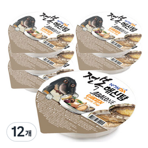 논다 전복해신탕 강아지간식, 전복, 120g, 12개