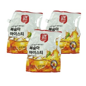 온리프라이스 복숭아아이스티1.5리터 X 3개 OnlyPice복숭아티, 1.5L