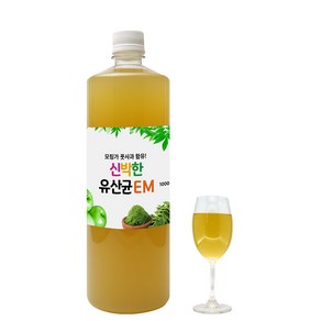 식용 가능한 이엠 원액 신박한 유산균 EM 1000ml 1병, 1개