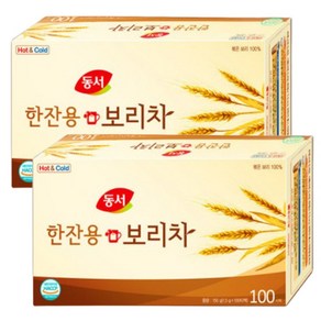 동서 한잔용 보리차, 1.5g, 100개입, 2개