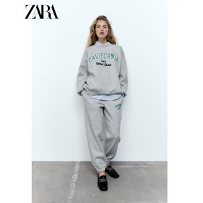 ZARA 자라 캘리포니아 기모 트레이닝 조거팬츠 세트