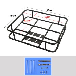 세룬 배달용 짐받이 고정 오토바이 브라켓 철제 선반 펜스