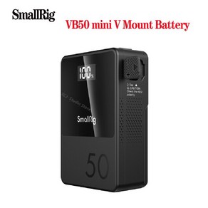 일회용카메라 일회용필름카메라 SmallRig VB50VB99VB155 미니 V마운트 고용량 배터리 유형CDTAP 입력출력 마이크로 포켓 3579 3580 3581