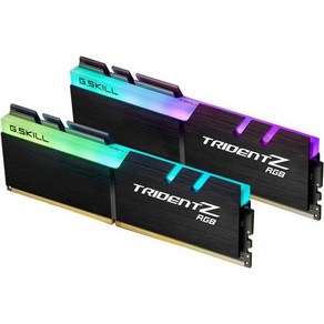 G.SKILL Tident Z RGB Seies Intel XMP DDR4 RAM 64GB 2x32GB 3600MTs CL18222242 1.35V 데스크탑 컴퓨터 메모리, 2개