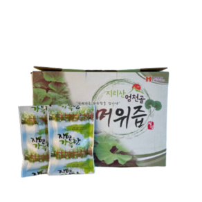 지리산 야생 지리산머위즙 120ml 50포, 6L, 1박스