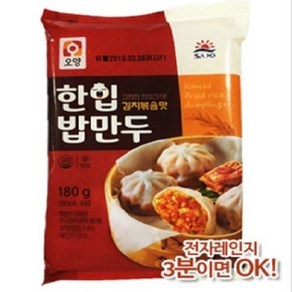 사조 한입밥만두 김치볶음맛 30gx6개입, 1개, 180g