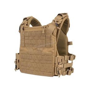 MOLLE 3.0 전술 조끼 플레이트 캐리어 사냥 에어소프트 전투 조끼 퀵릴리즈 시스템 커머번드 조끼 방탄복 조정 K19, [07] Khaki 2, 1개