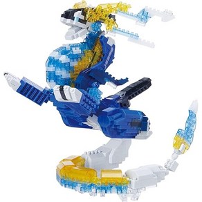 nanoblock 카와다Kawada 나노블록 포켓몬스터 미라이돈 디럭스 에디션 NBPM10310.568.5cm 12세 이상 인테리어 취미 NBPM103, 1개