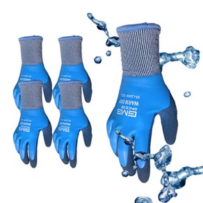 GMG 웜그립 겨울 방수 방한 장갑 5세트 / 냉동 창고 물탱크 청소 제설 작업 / GMG Winte Watetight Watepoof Woking Gloves 5set, M(미디움), 5개