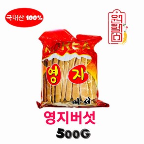 국내산 영지버섯 절영지 자른영지 500g 한국 국산 영지버섯 4시이전 결제시 당일발송, 1개