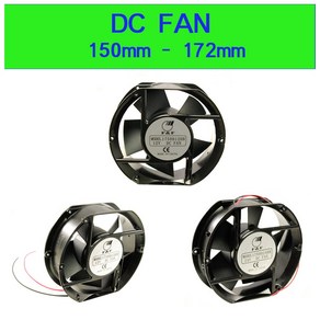 FD1750D24HBL DC FAN 쿨링팬 170mmFAN 냉각팬 FD1750D12HBL 판넬쿨러, FD1750D24HBL (24V), 1개