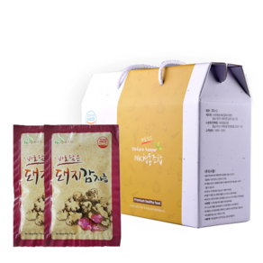 [NK협동조합] 바로담은돼지감자즙 100포+50포(총150포발송/2+1행사), 80ml, 30개