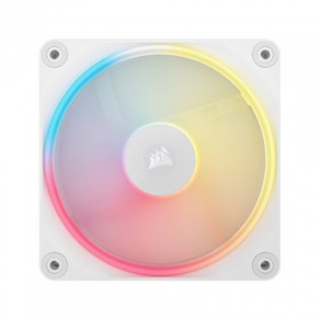 CORSAIR iCUE LINK LX120-R RGB Expansion Fan Reverse (화이트) 케이스쿨러