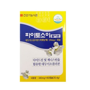 파이토소이플라본 60일분(340mg x 60캡슐), 1개, 60정