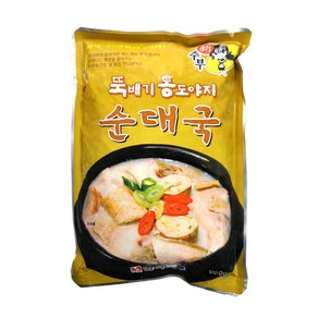 (냉동)선미식품 통도야지 순대국600g, 1세트, 600g