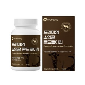 프리미엄 소연골 콘드로이친 60정 소연골추출분말, 1개, 36g