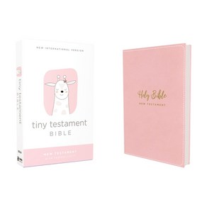 (영문도서) Niv Tiny Testament Bible New Testament Leathesoft Pink Comfot Pint Imitation Leathe, Zondekidz, English, 9780310458753