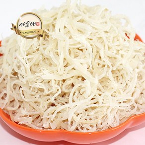 [가온애] 국내가공 백진미채, 350g, x1봉