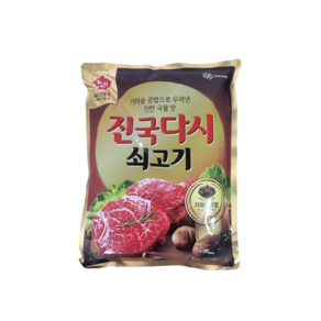 대상 진국다시 2kg 대용량 조미료, 6개