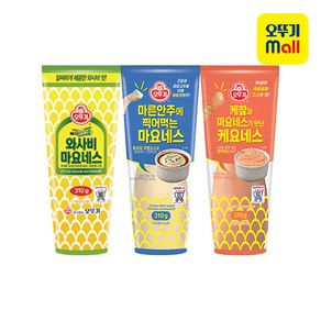 오뚜기 와사비마요네스 310g+마른안주에찍어먹는 마요네스 310g+케요네스 310g, 1개, 310g