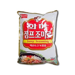 화미 화미 점프 조미료 (핵산 0.3%) 3kg, 1개