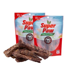 슈퍼포우 강아지 고양이 수제간식, 한우 허파 50g, 50g, 1개