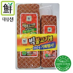 [사조대림] 빅불고기햄 750g (500g+250g), 2개