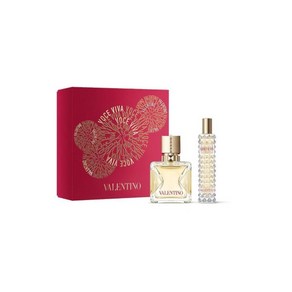 여성향수 해외배송 Valentino Voce Viva Fo Women 2 Pieces Gift Set (50ml Eau de Pafum Spay + 15ml Eau de Pa, 1개