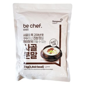 동원 비셰프 사골분말, 3개, 1kg