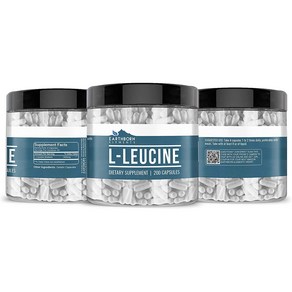 미국직구 어쓰본 류신타블렛 1400mg 200정 Eathbon L-Leucine, 3개