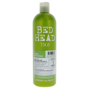 Tigi Bed Head Uban Antidotes Re-Enegize 샴푸 718.9g(25oz), 750ml, 1개