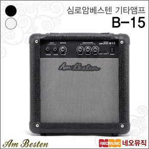 심로 암베스텐 기타앰프 B-15 / B15 베이스용 +옵션, 암베스텐 B-15/BK_P6, 1개