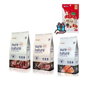 퓨어네이쳐 가수분해 강아지 눈물건강 사료 오리 1.2kg+사료샘플+강아지간식, 1개, 1.2kg