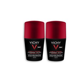 VICHY 프랑스 정품 비쉬 옴므 96시간 클리니컬 컨트롤 데오도란트 50ml 2개세트, 2개