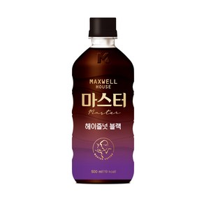 동서식품 맥스웰하우스 마스터 헤이즐넛 블랙 3/6/12병