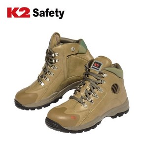 K2 Safety K2-36 (BE) 6인치 속건성 안전화 다목적 안전화 작업화 작업신발 보호구 기능화 현장화, 1개