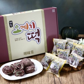 eTV [명미당] 50년전통 제주오메기 떡세트 1호, 1개, 1.2kg