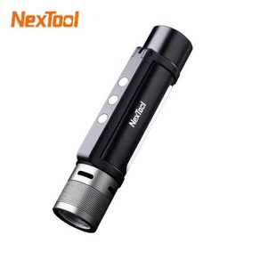 Nextool 야외 6 in 1 줌 다기능 휴대용 사운드 라이트 1000lm 2600mAh LED 손전등, 1개